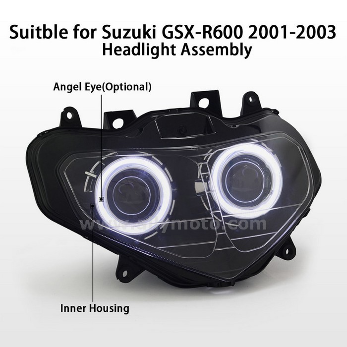 004 Headlight Suzuki Gsxr600 Gsxr750 2001-2003-3